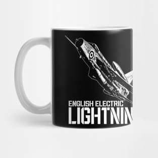 English Electric RAF Lightning UK Jet Fighter Aircraft Airplane Plane Mug